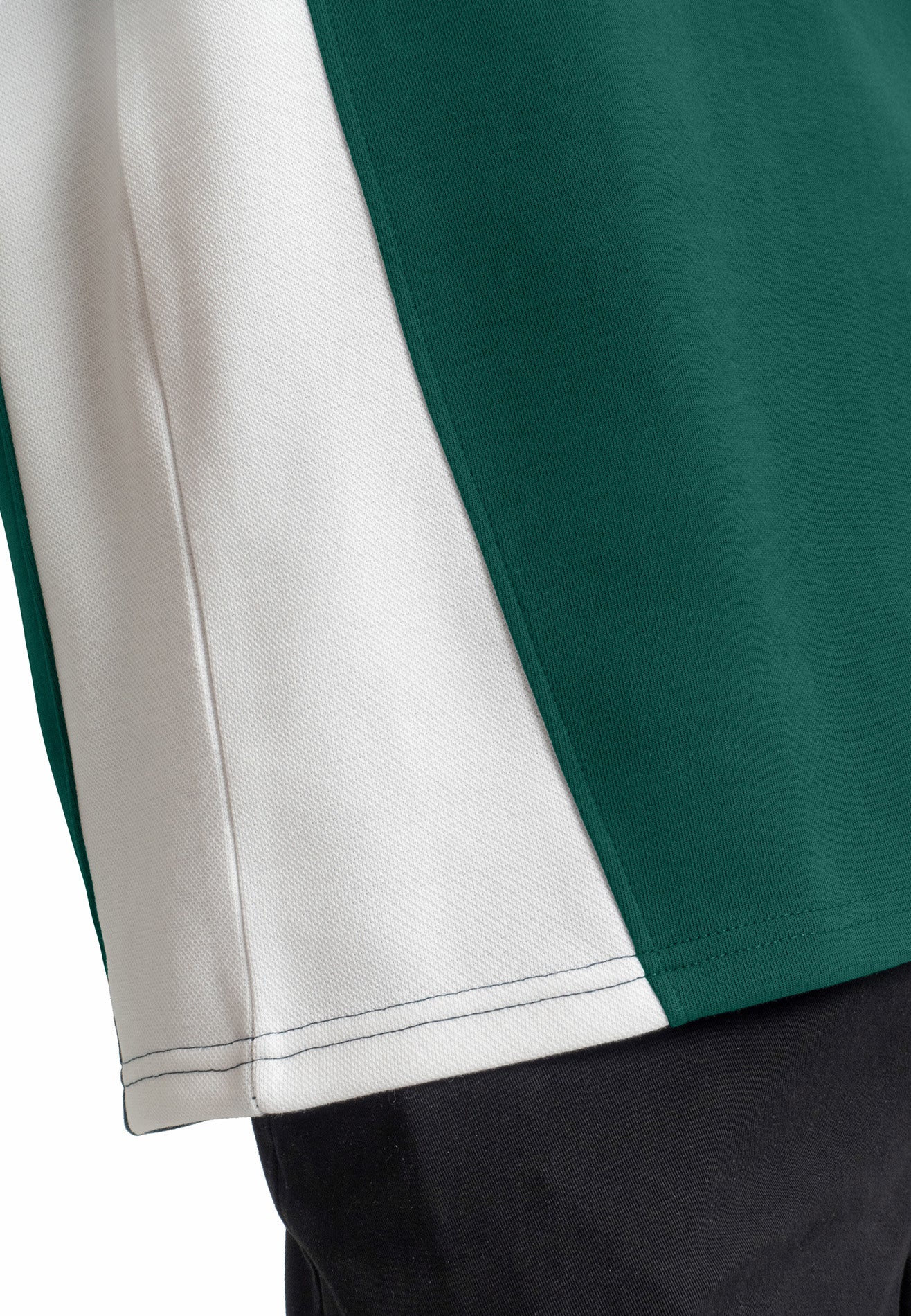 SELECT High Density Print 28 Polo Tee - Dark Green