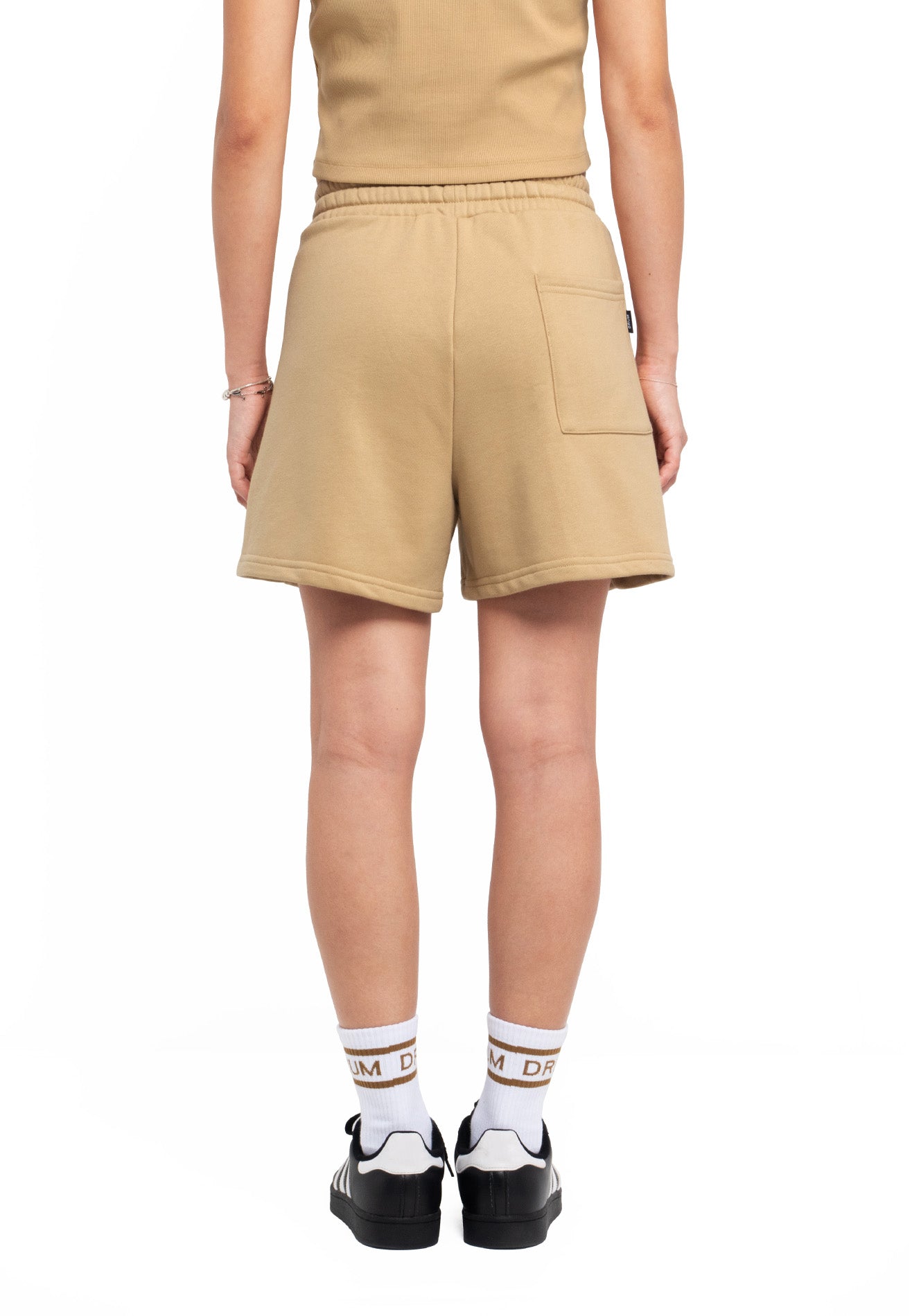 SELECT Women Comfy Jogger Short Sweatpants - Khaki
