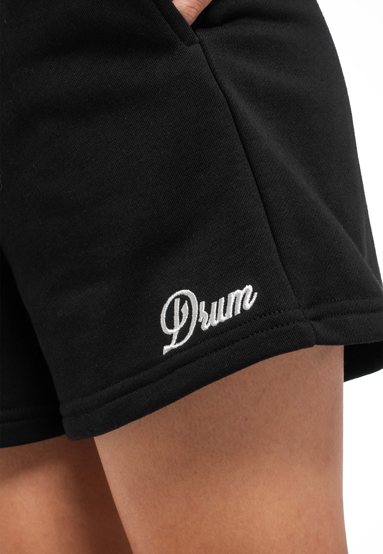 SELECT Women Comfy Jogger Short Sweatpants - Black