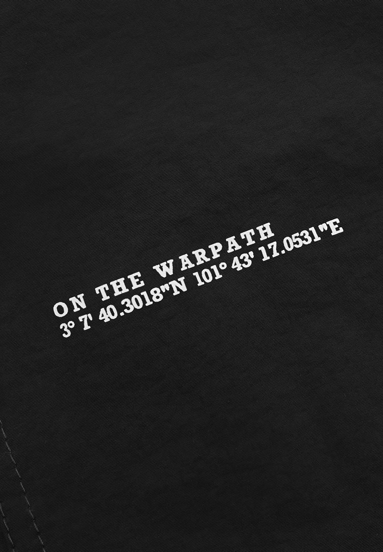 DRUM SELECT Drawstring Geared Shorts- Black