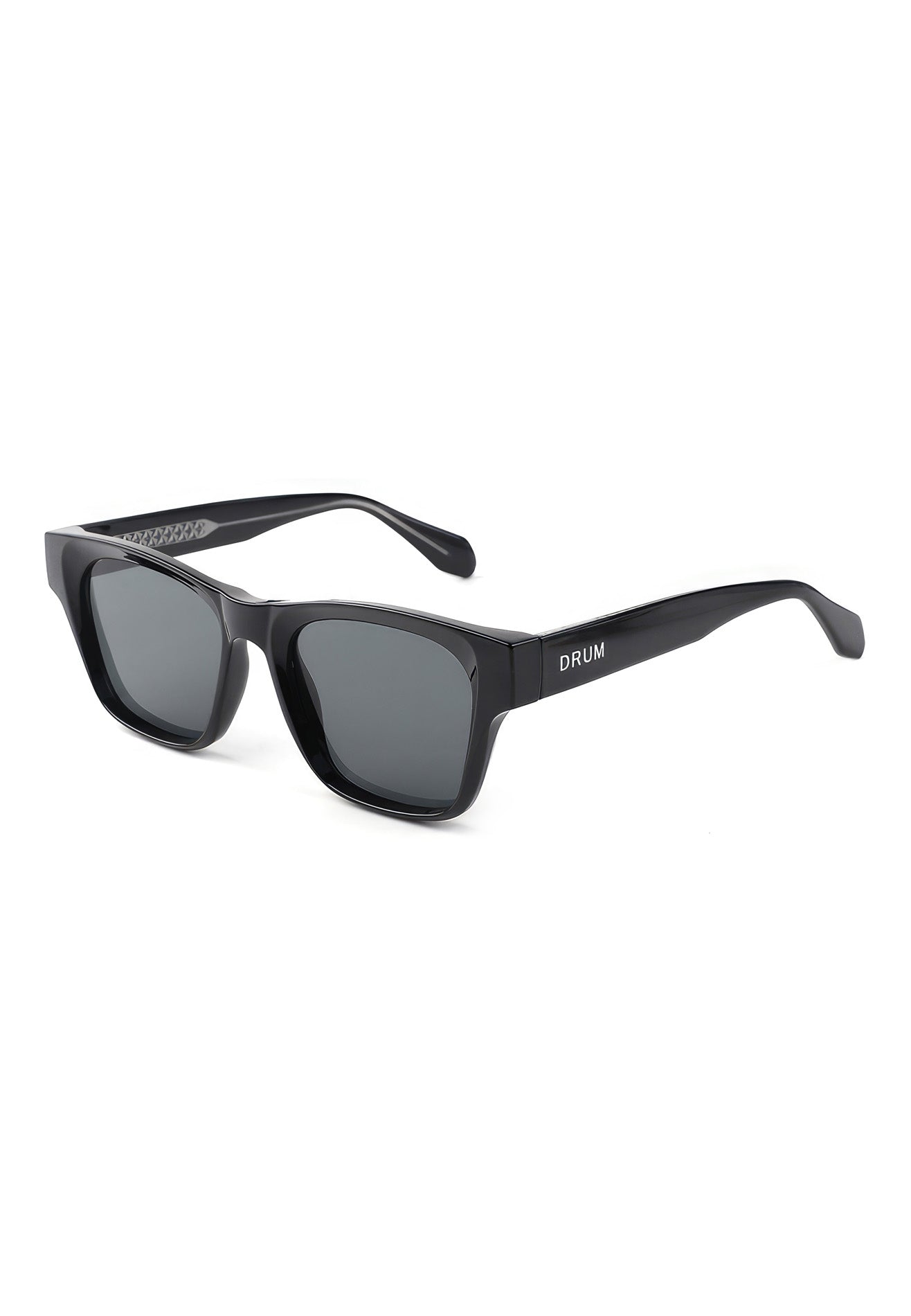 DRUM Unisex Wayfarer Sunglasses- Black