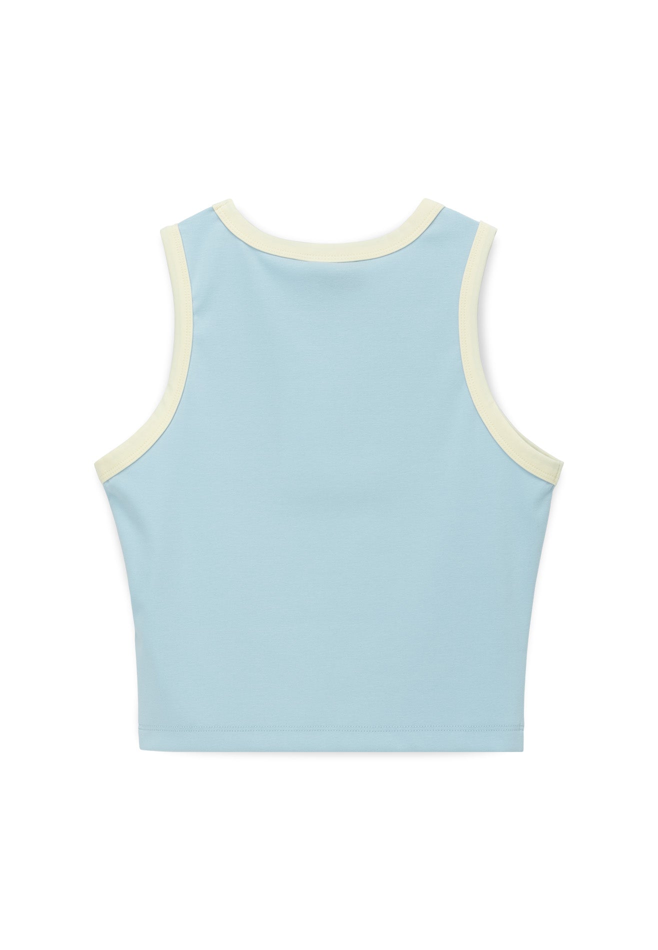 DRUM E. Women Slogan Print Singlet- Light Blue