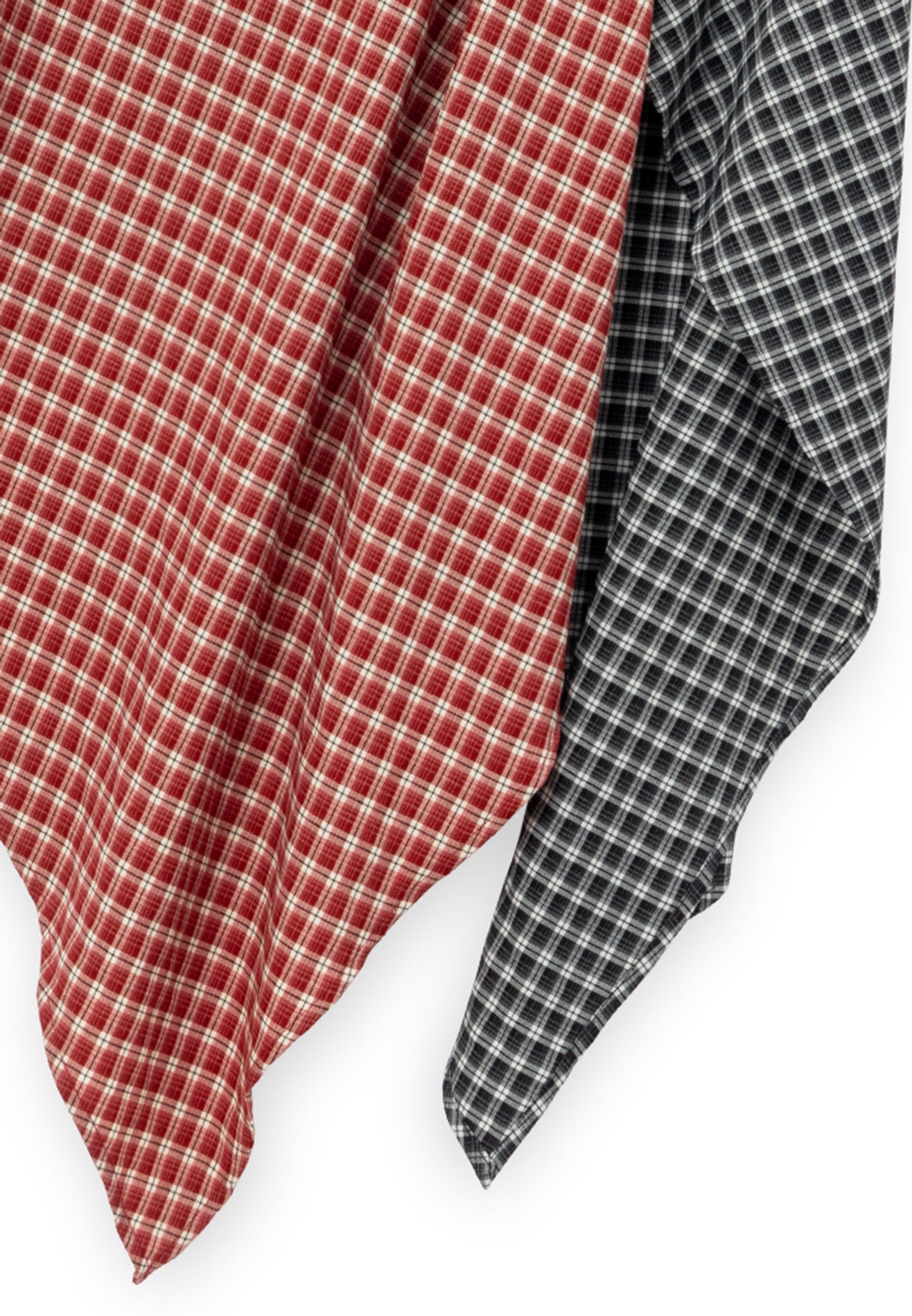 DRUM S. Women Checkmate Edition Apron Skirt- Red