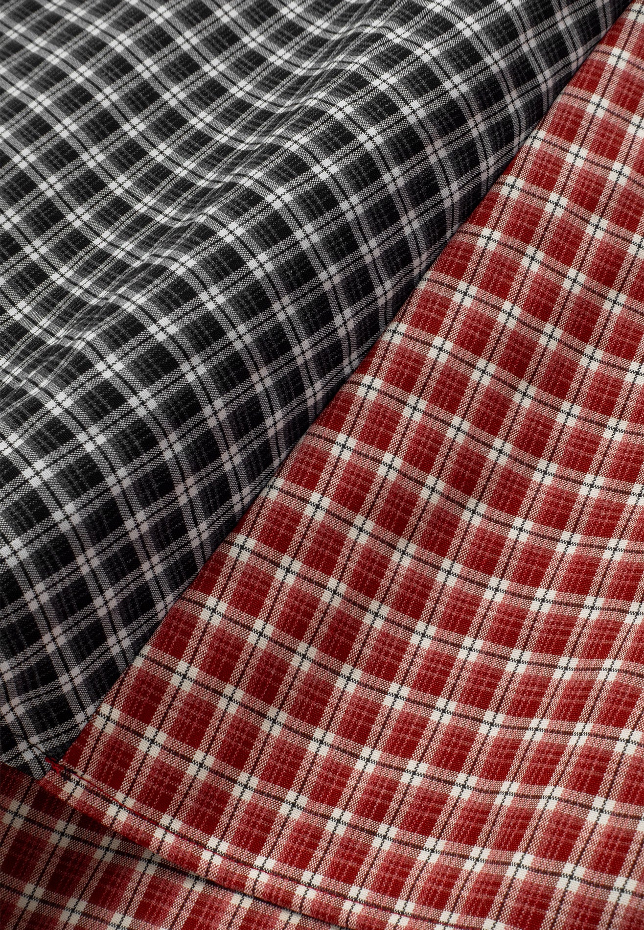 DRUM S. Women Checkmate Edition Apron Skirt- Red