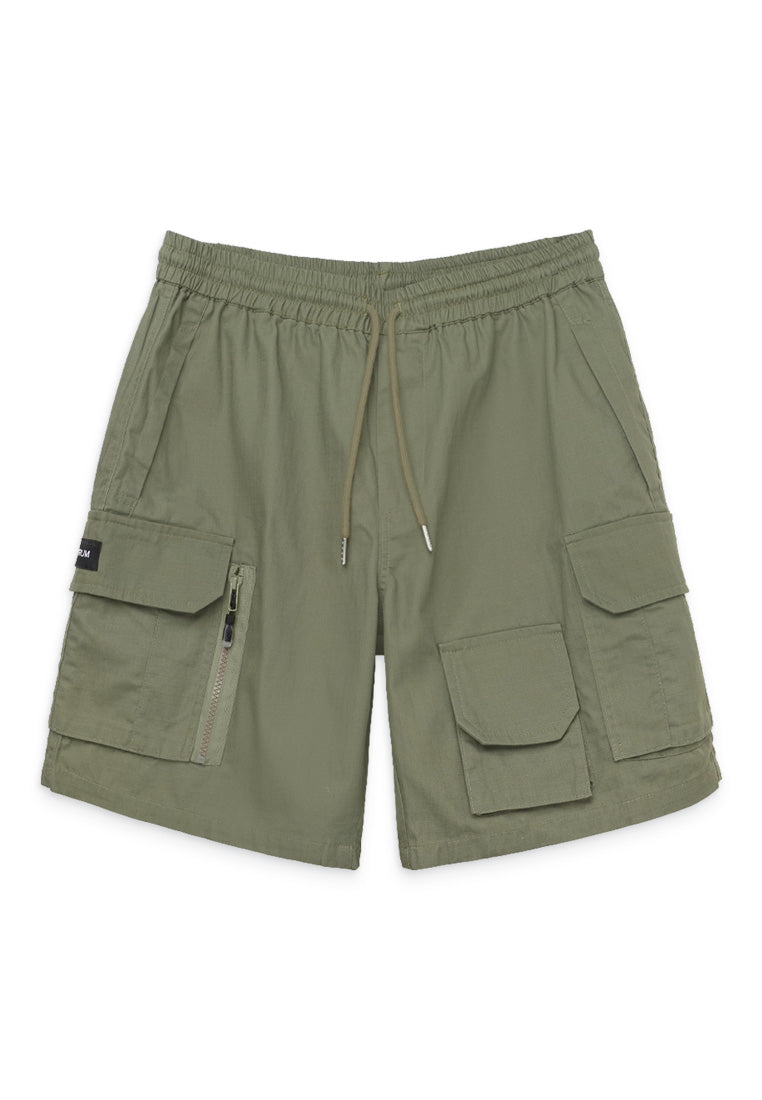 DRUM SELECT Geared Pocket Shorts- Green