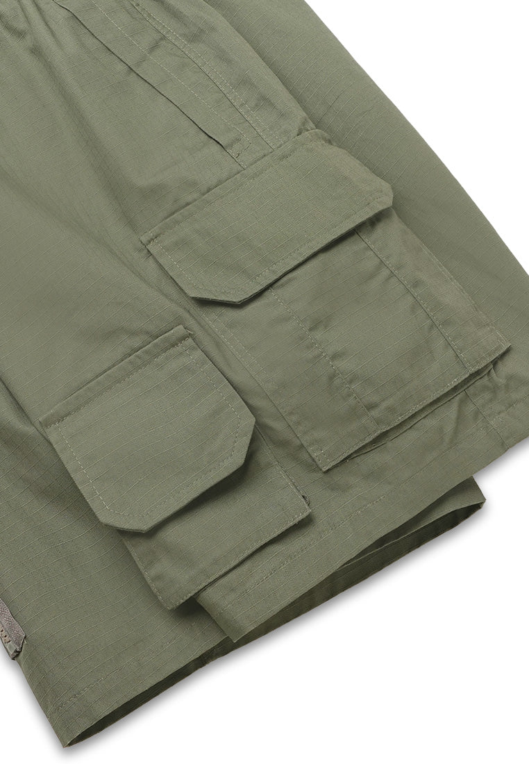 DRUM SELECT Geared Pocket Shorts- Green