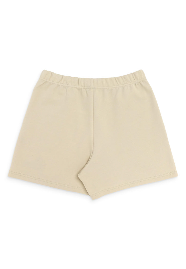 DRUM SELECT Comfy Jogger Short - Beige