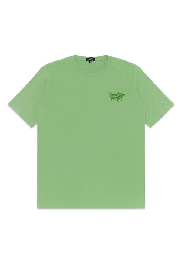 DRUM Objective Reality 2 Side Print Tee- Green