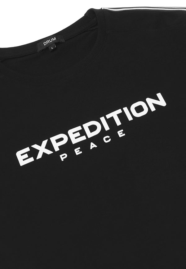 DRUM Expedition Tee- Black