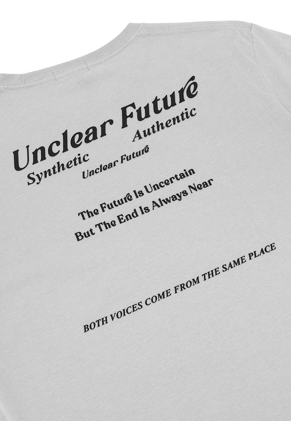 DRUM Unclear Future Tee- Grey