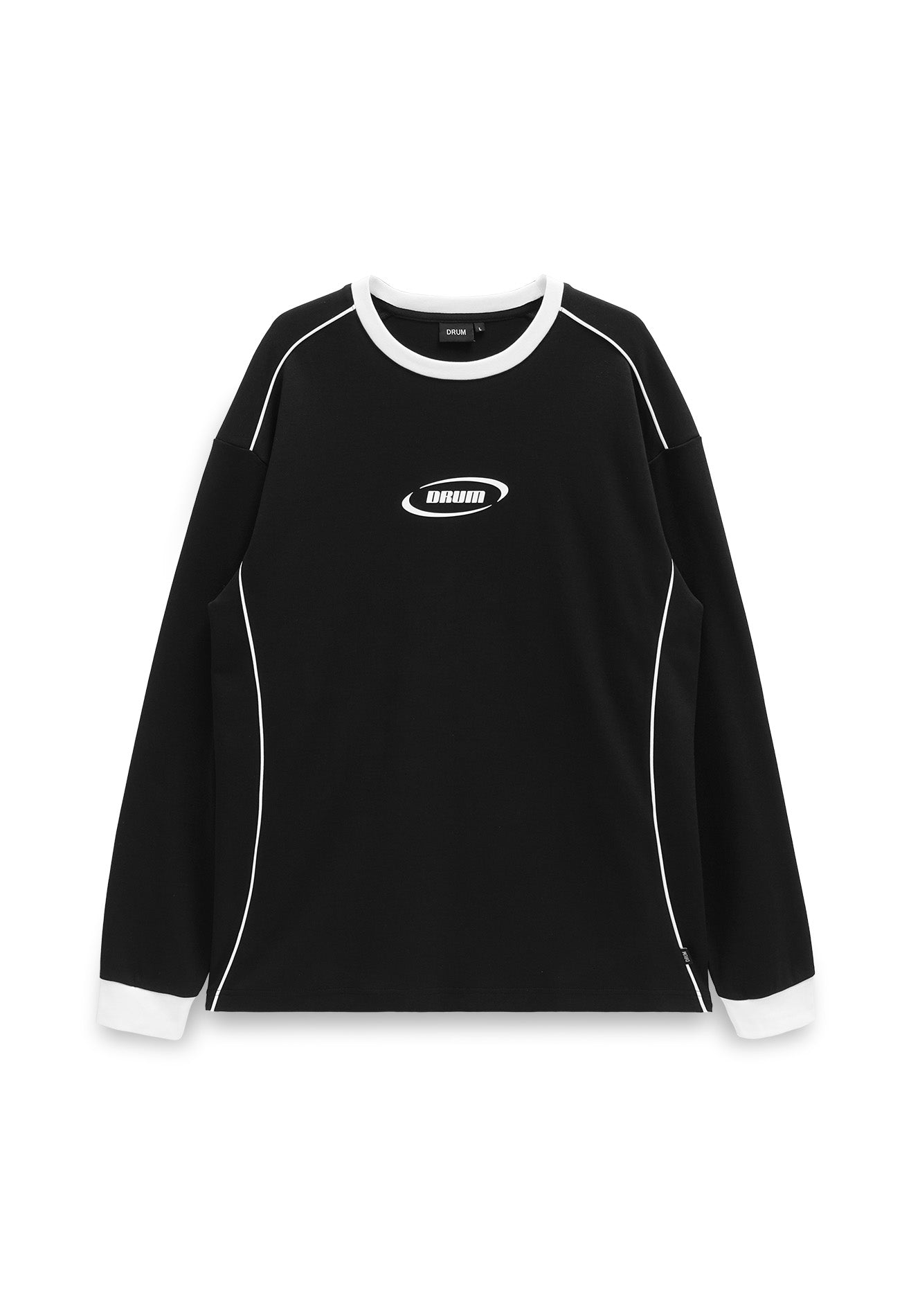 DRUM Select Graphic Long Tee- Black