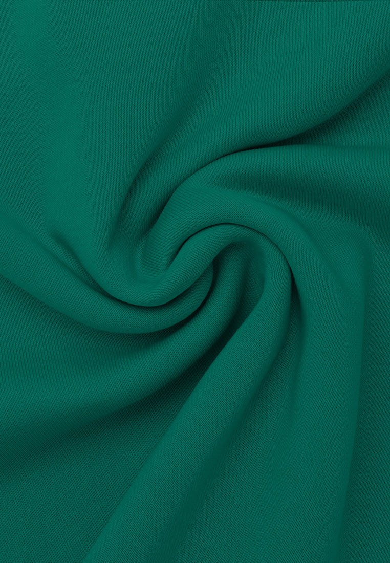 DRUM SELECT Flocking Print Oversized Tee- Green