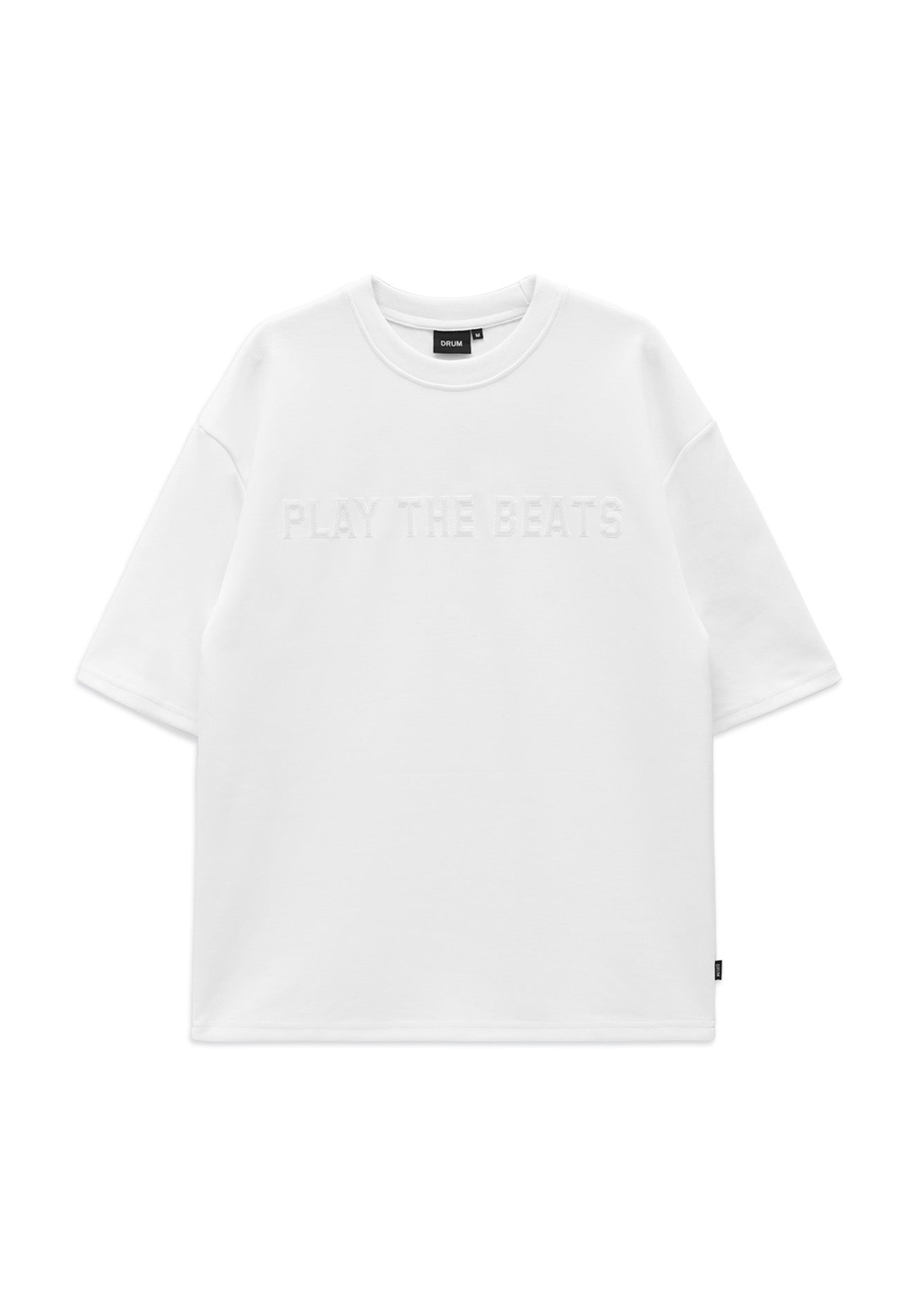 DRUM Select Honeycomb Oversized Tee- White