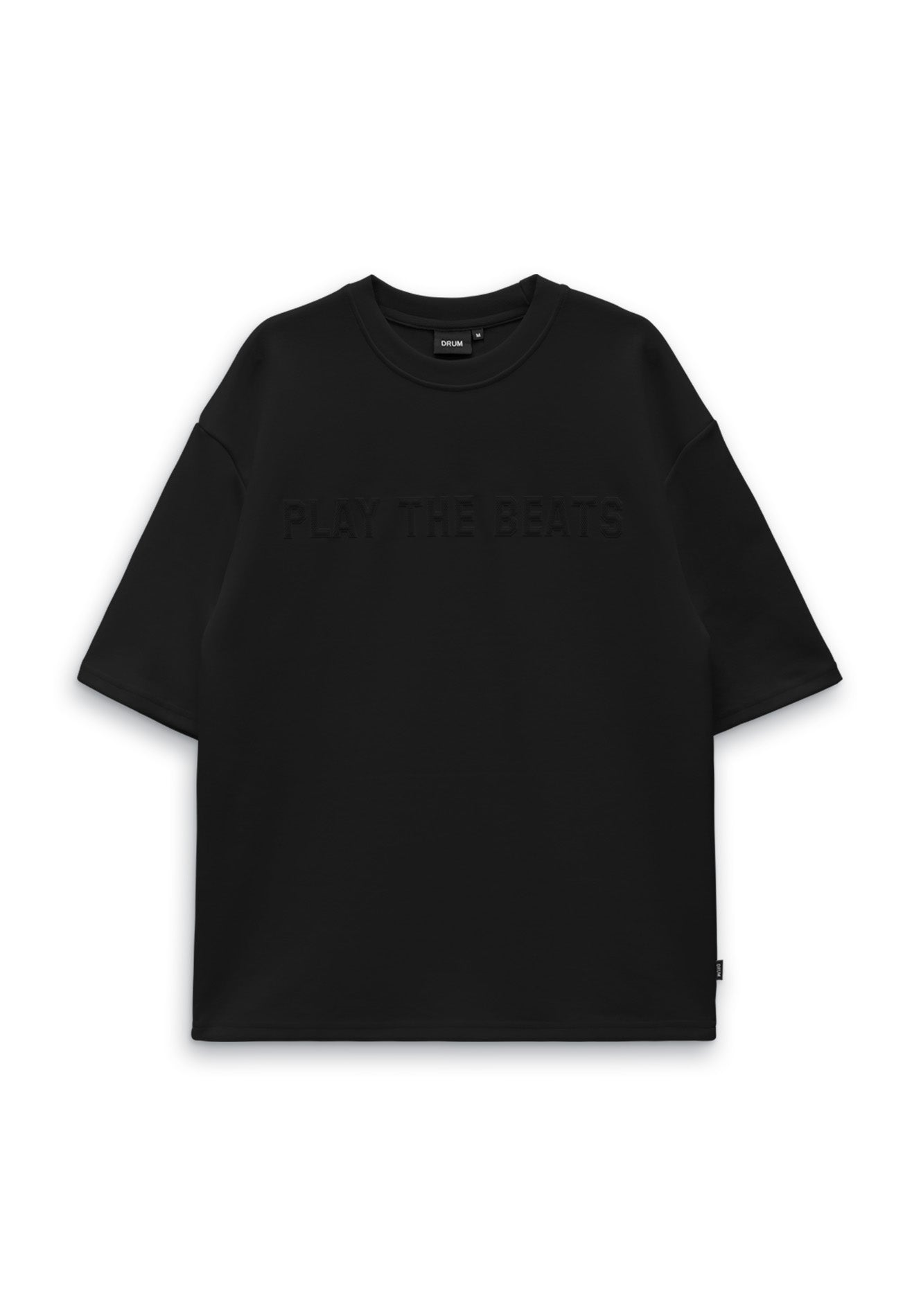 DRUM Select Honeycomb Oversized Tee- Black