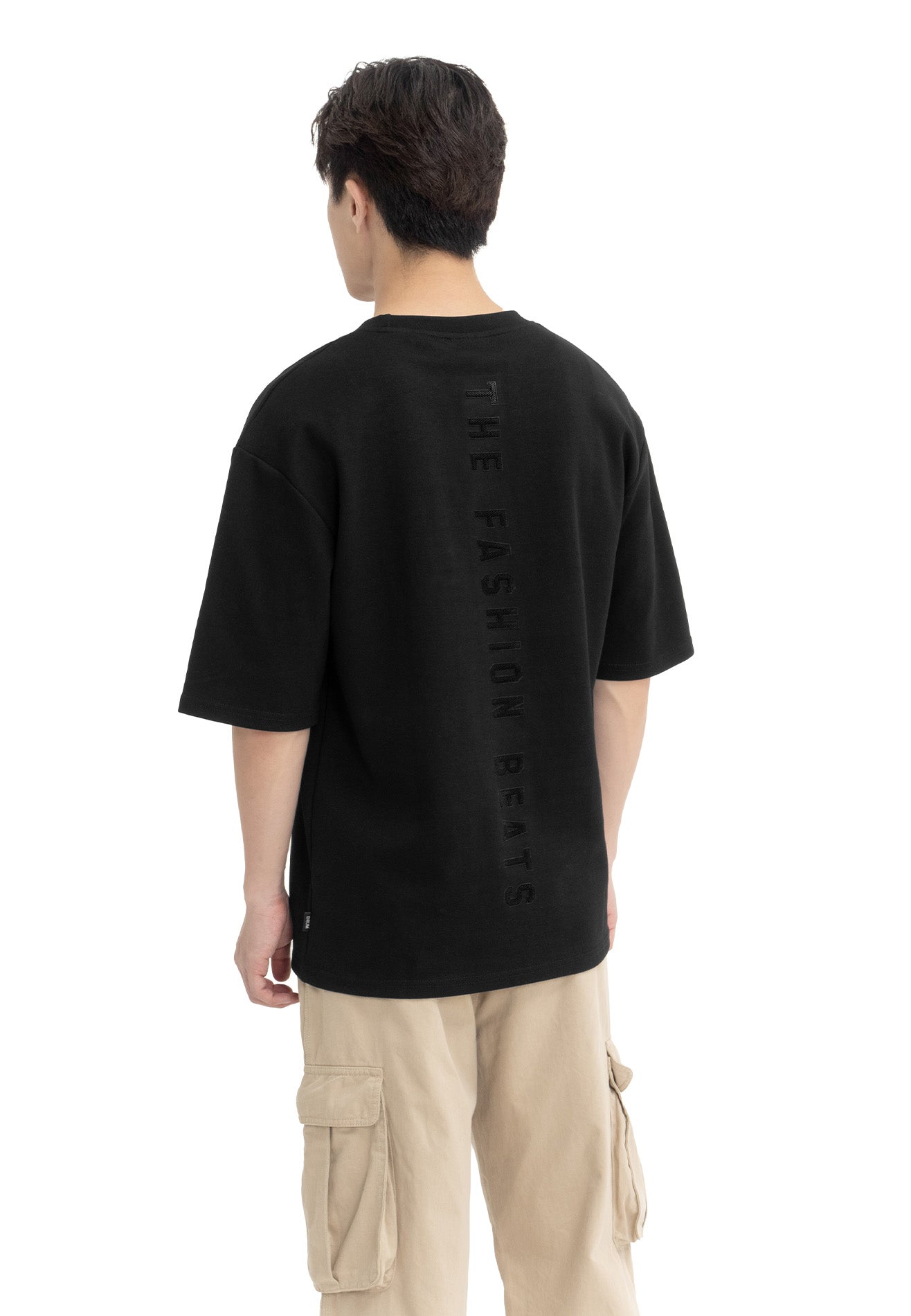 DRUM Select Honeycomb Oversized Tee- Black