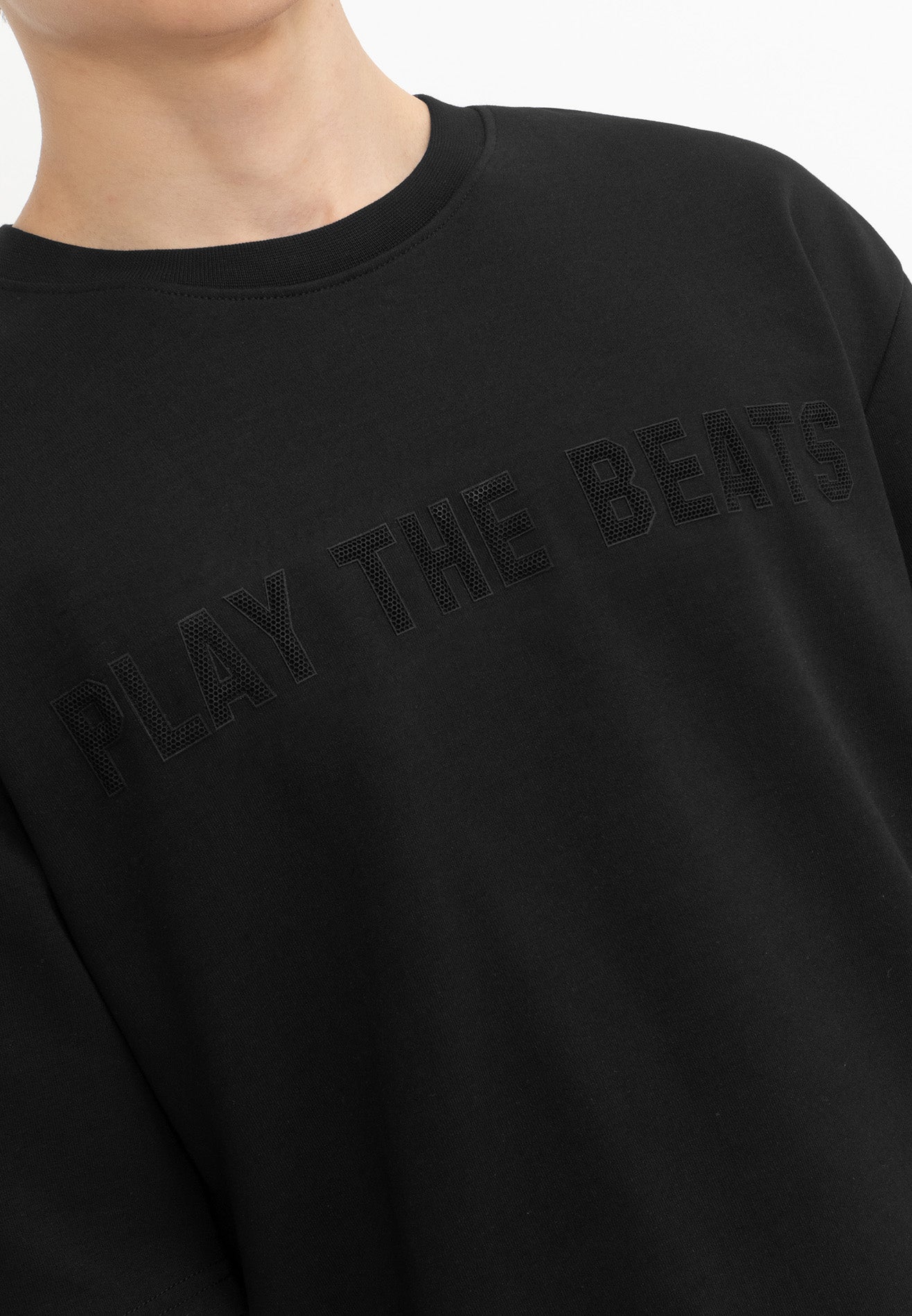 DRUM Select Honeycomb Oversized Tee- Black