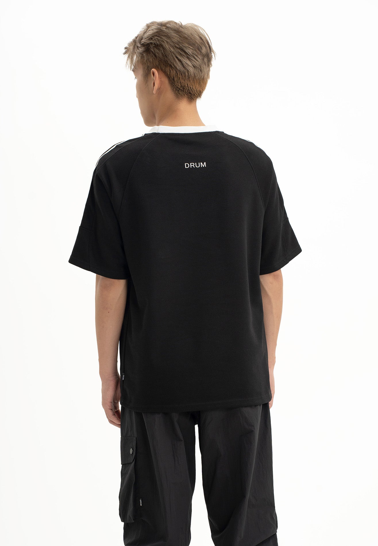 DRUM Select Tipping Oversized Tee - Black
