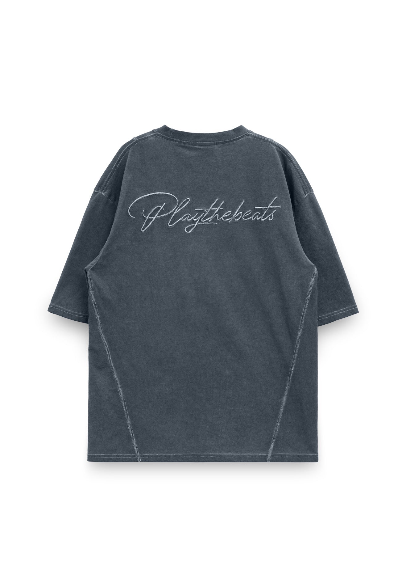 Select Washed Tone Oversized Tee- Navy