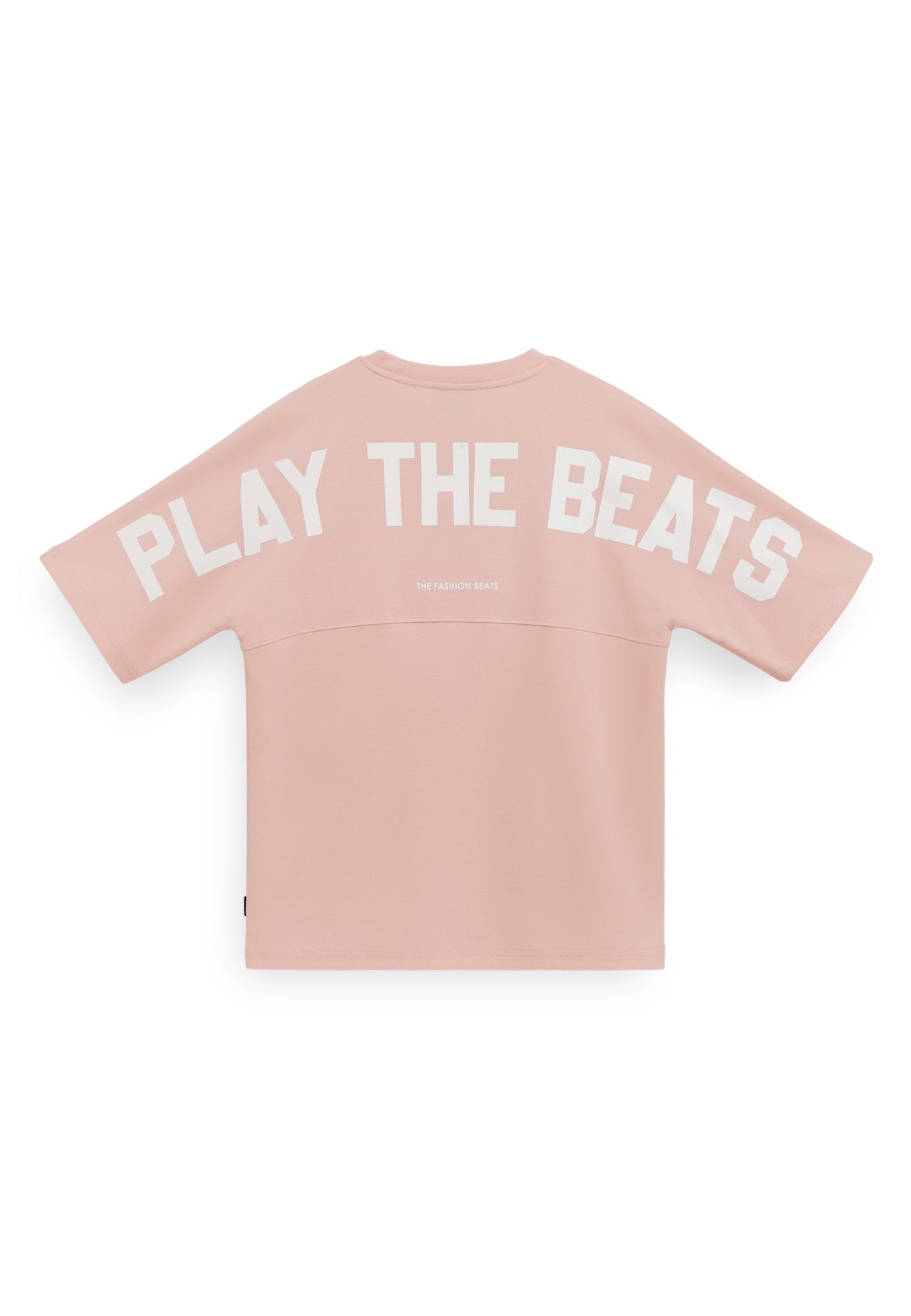 DRUM Select Slogan Glow In The Dark Oversized Tee- Pink