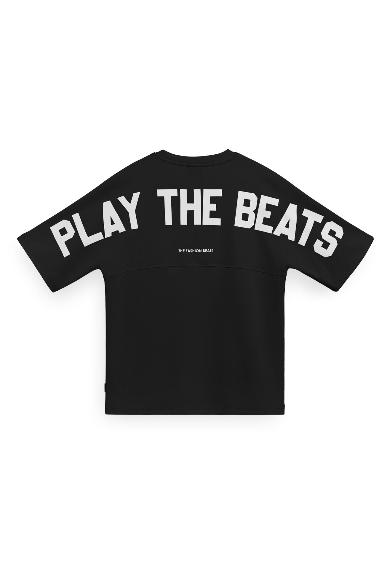 DRUM Select Slogan Glow In The Dark Oversized Tee- Black
