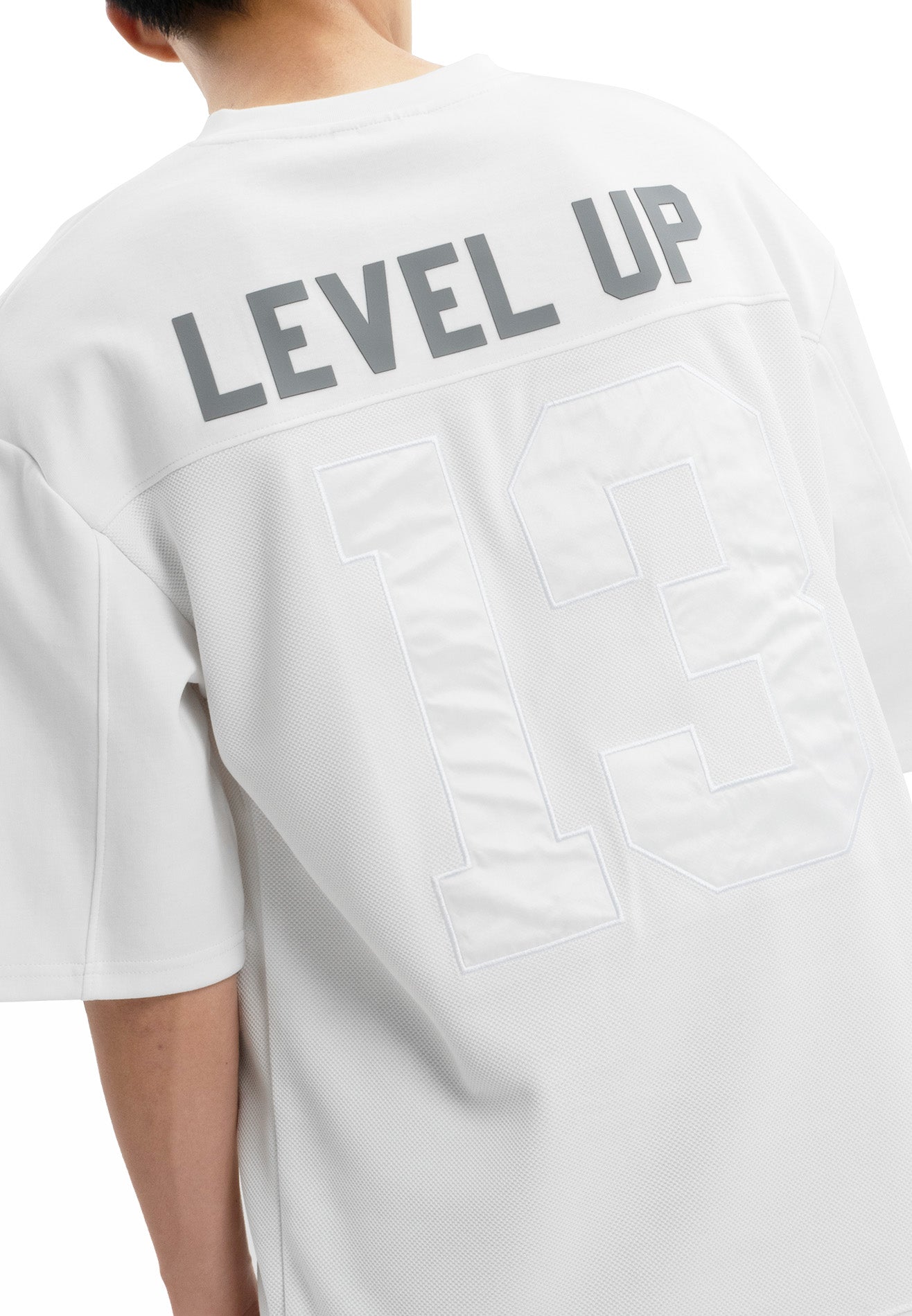 DRUM Select Cut & Sew Oversized Tee- White