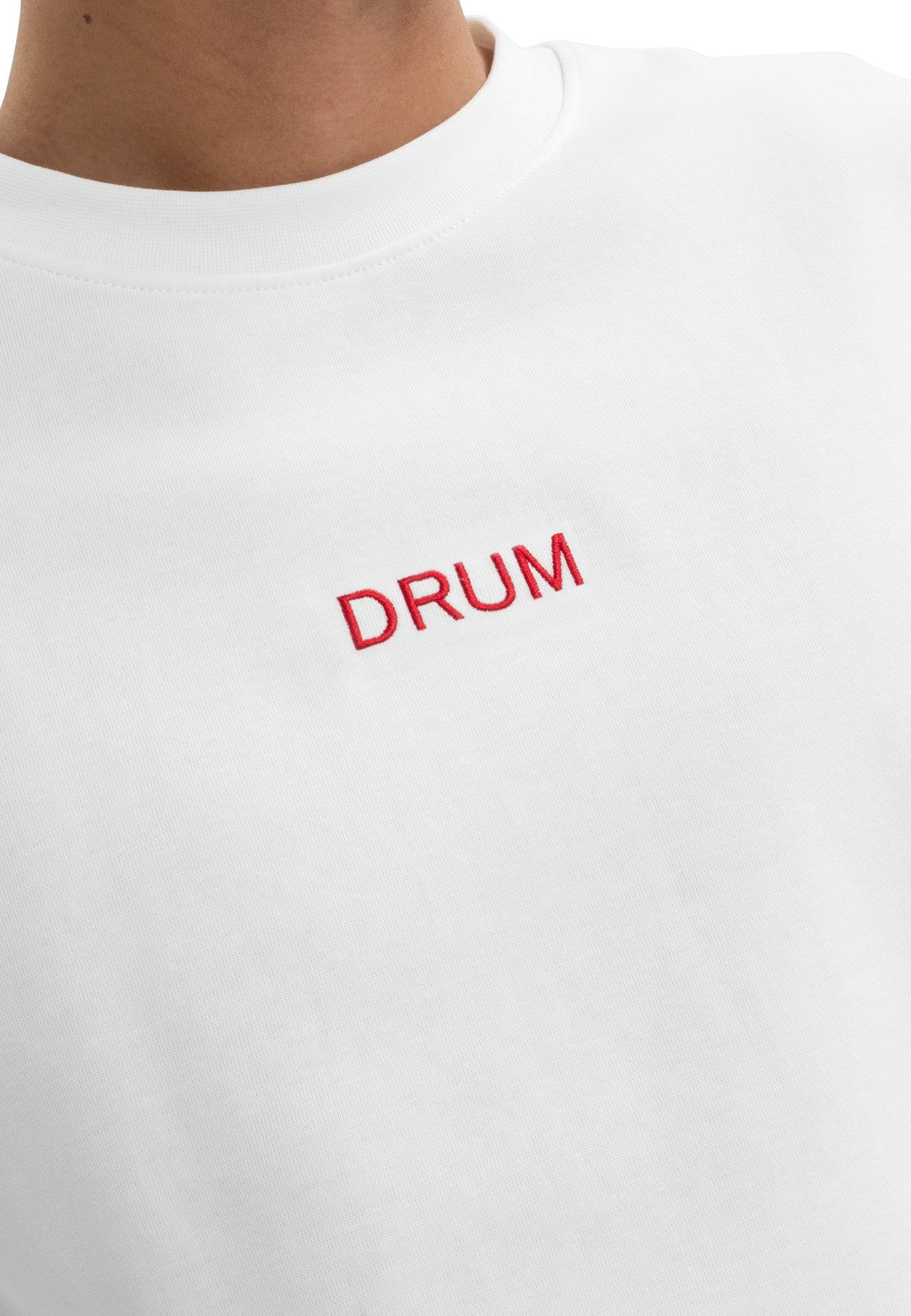 DRUM Select Lucky 8 CNY Oversized Tee- White