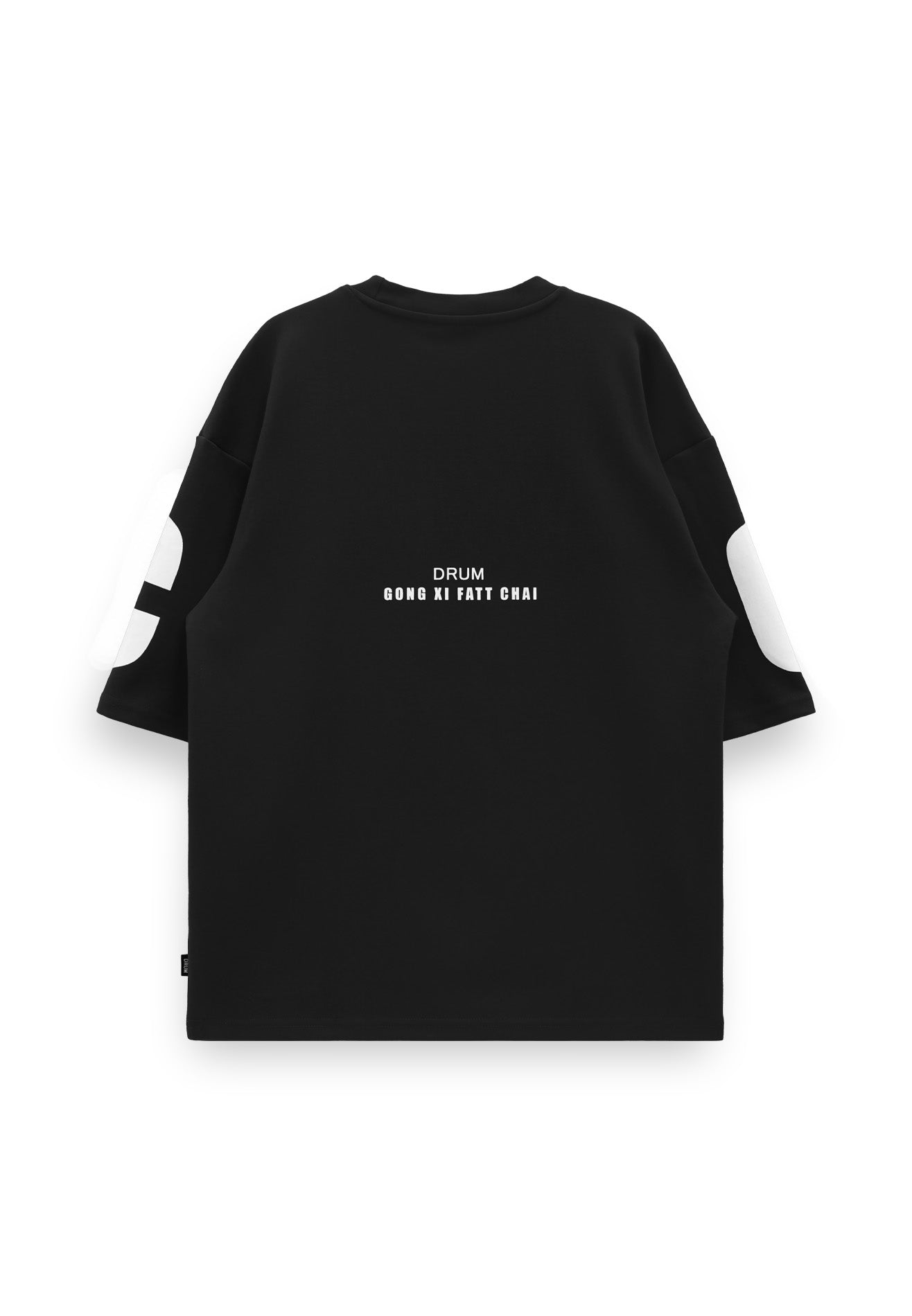 DRUM Select GXFC CNY Glow In The Dark Oversized Tee- Black