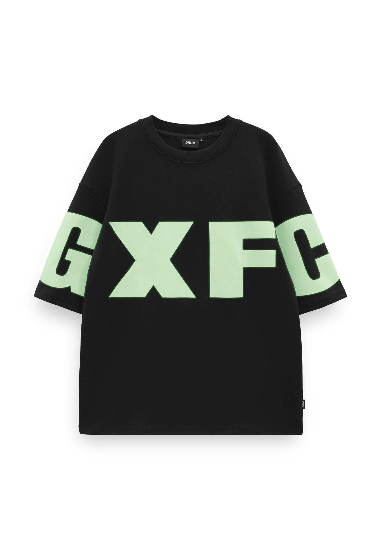 DRUM Select GXFC CNY Glow In The Dark Oversized Tee- Black