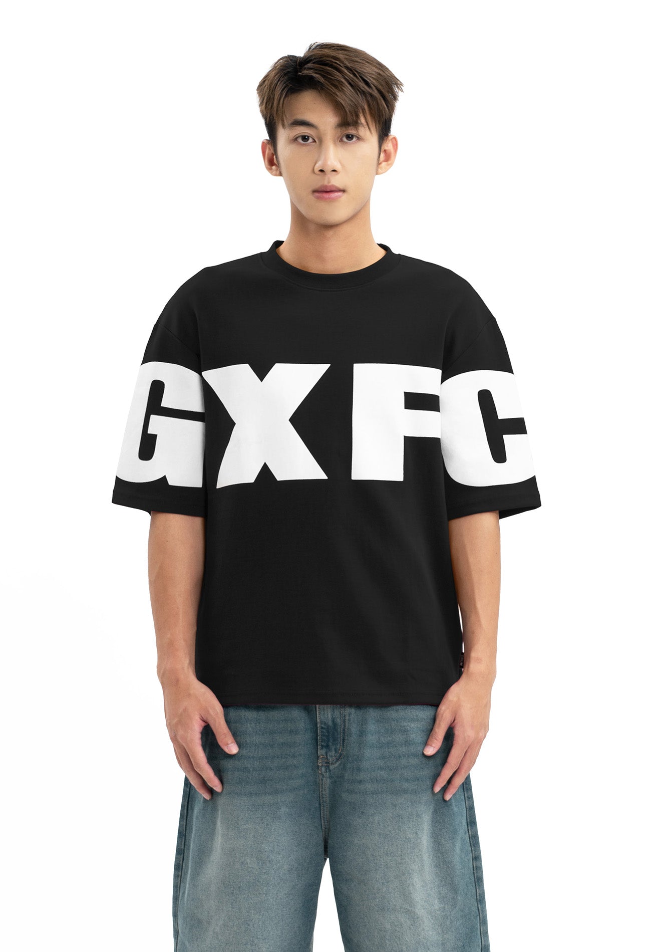 DRUM Select GXFC CNY Glow In The Dark Oversized Tee- Black