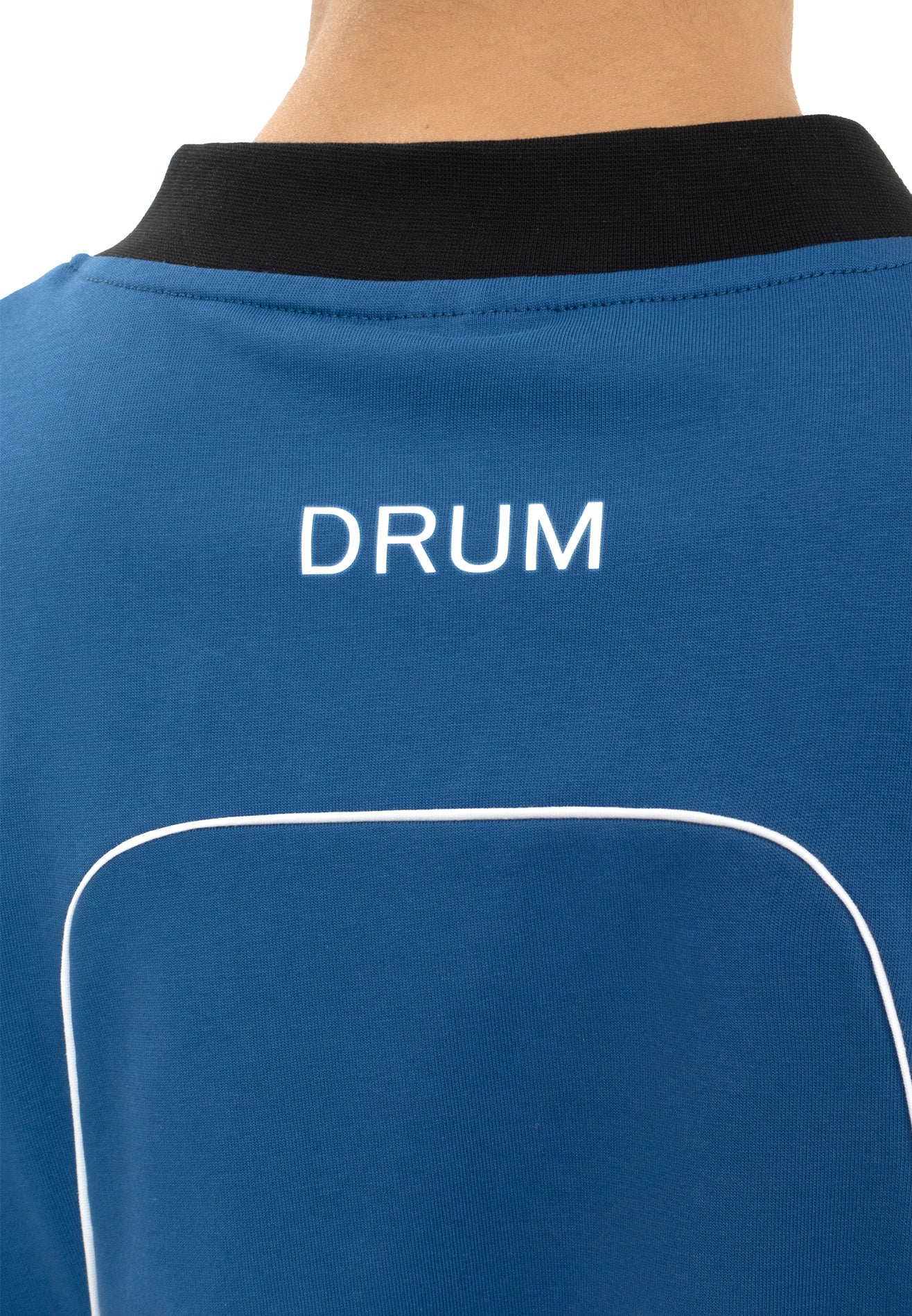 Select Racing Theme Cut & Sew Reflective Oversized Tee- Blue