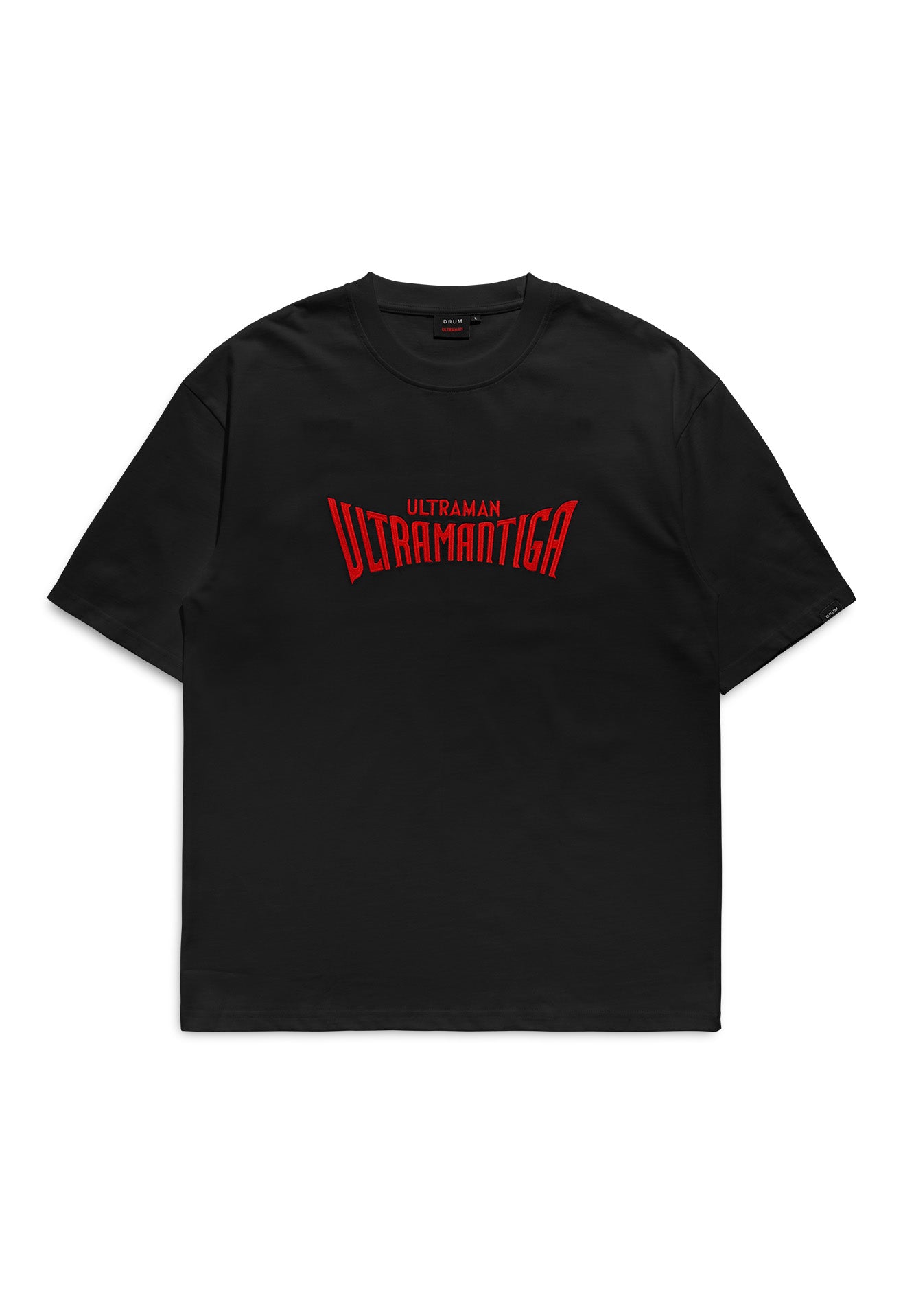 DRUM | ULTRAMAN Ultraman Tiga Oversized Tee- Black