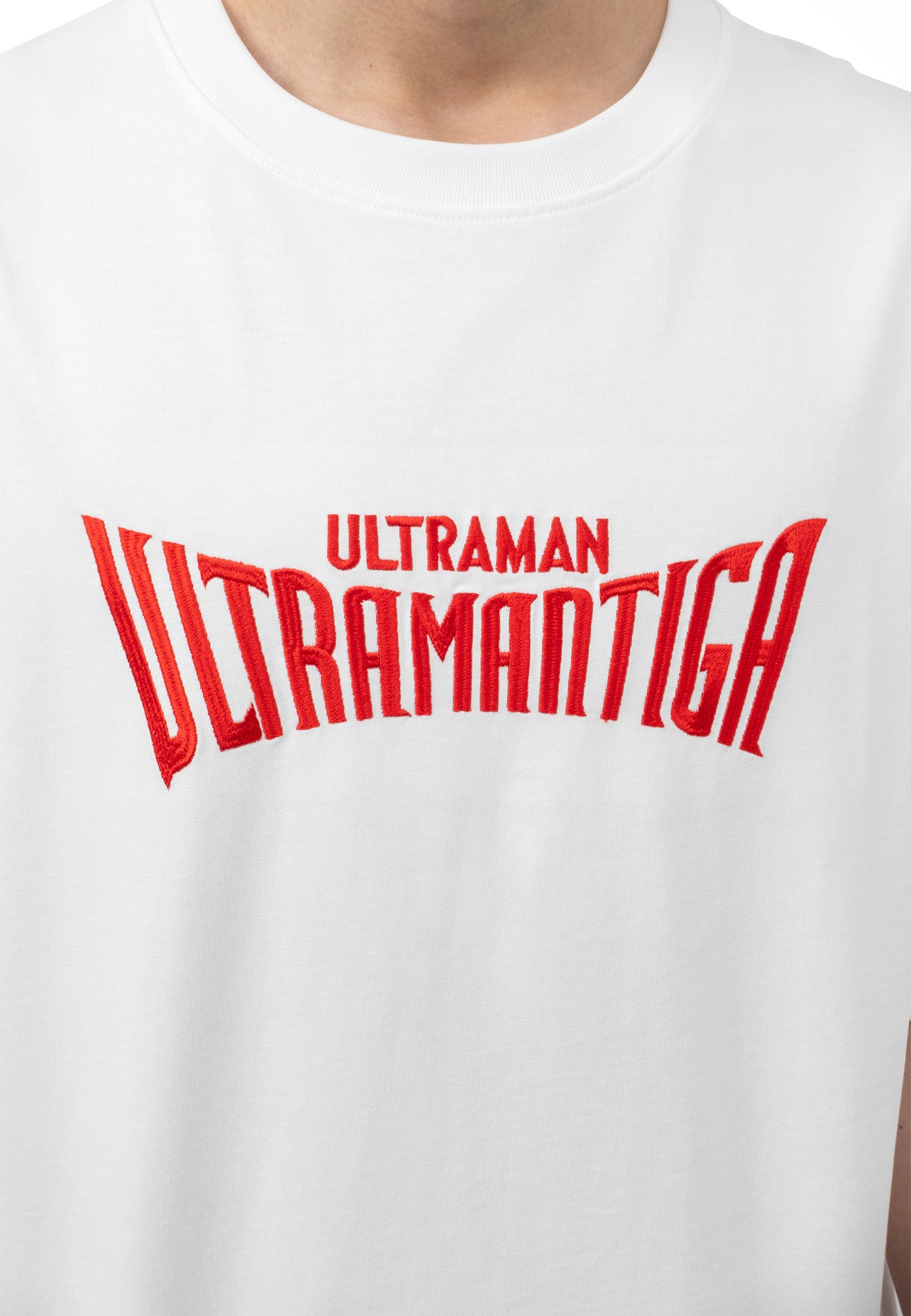 DRUM | ULTRAMAN Ultraman Tiga Oversized Tee- White