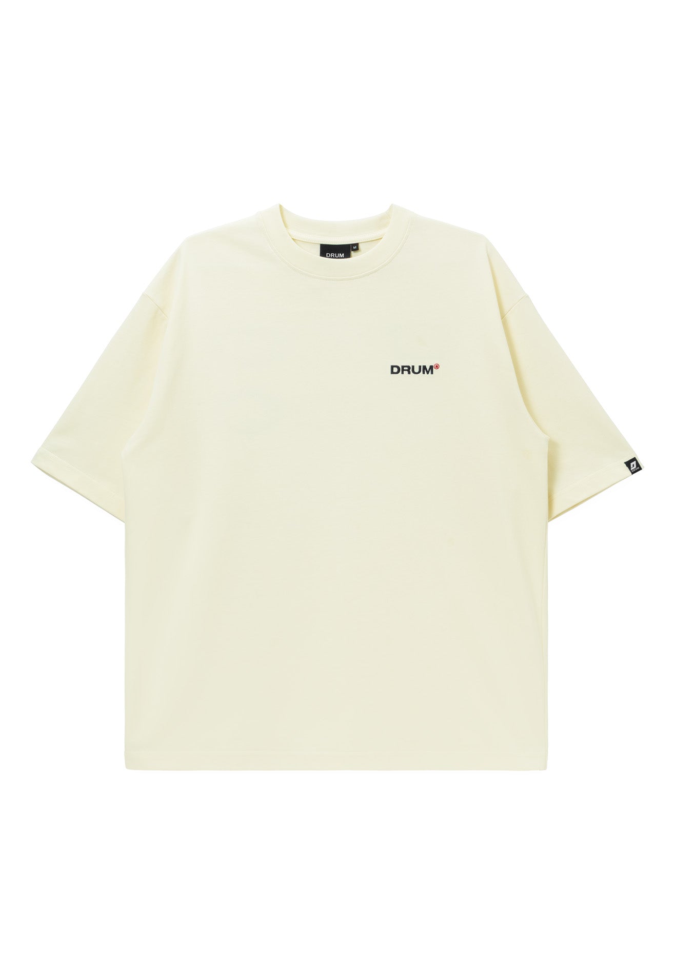 DRUM S. 80's Workshop Edition Oversized Tee- Beige