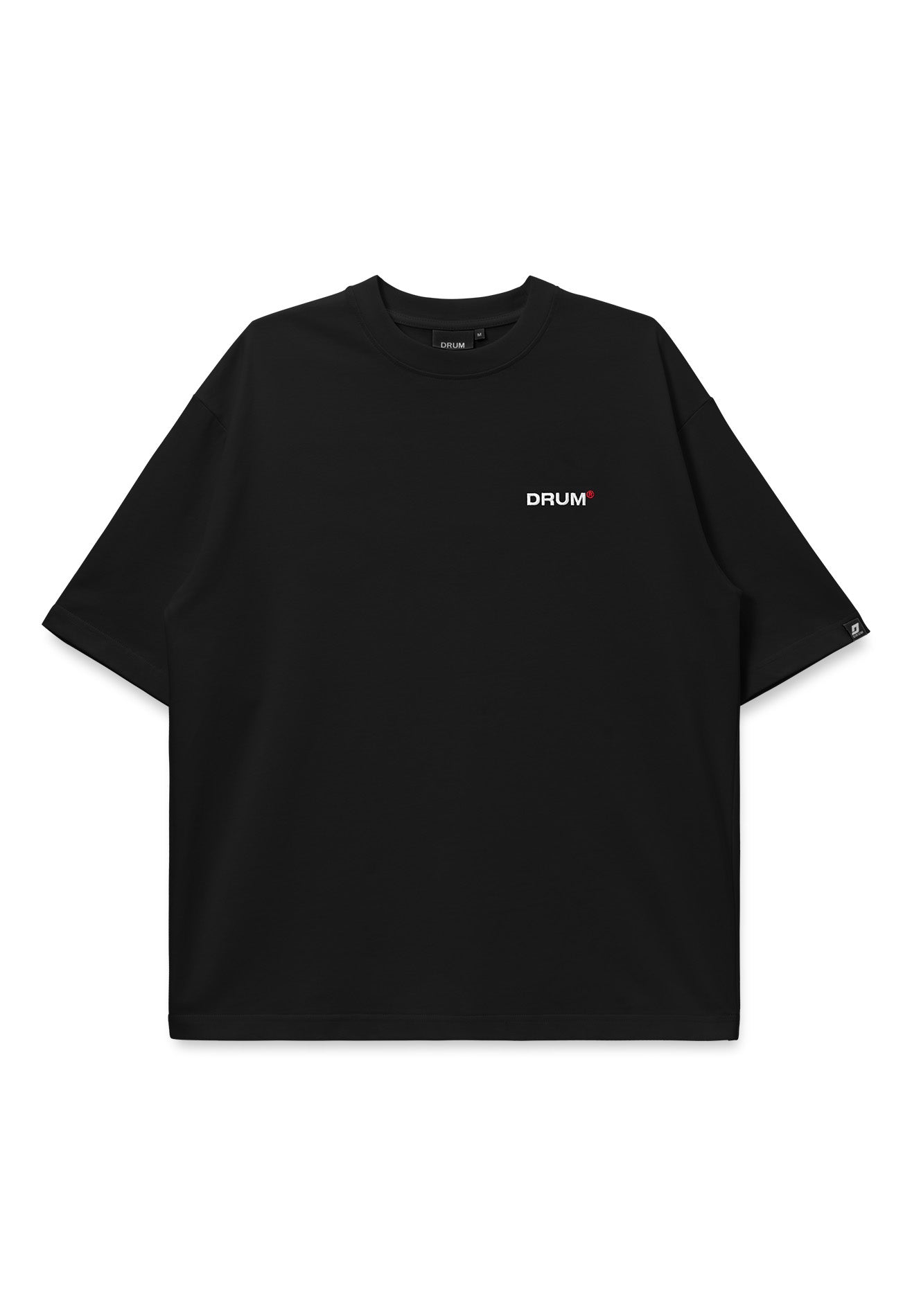 DRUM S. 80's Workshop Edition Oversized Tee- Black