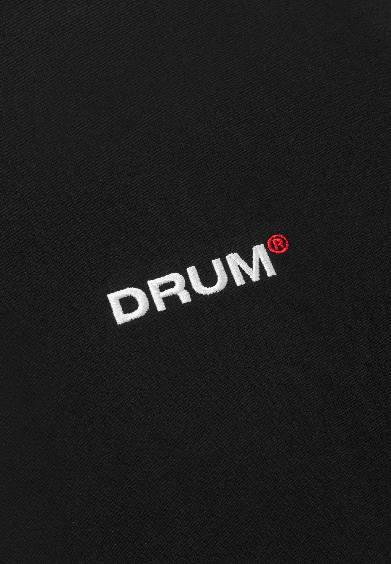 DRUM S. 80's Workshop Edition Oversized Tee- Black