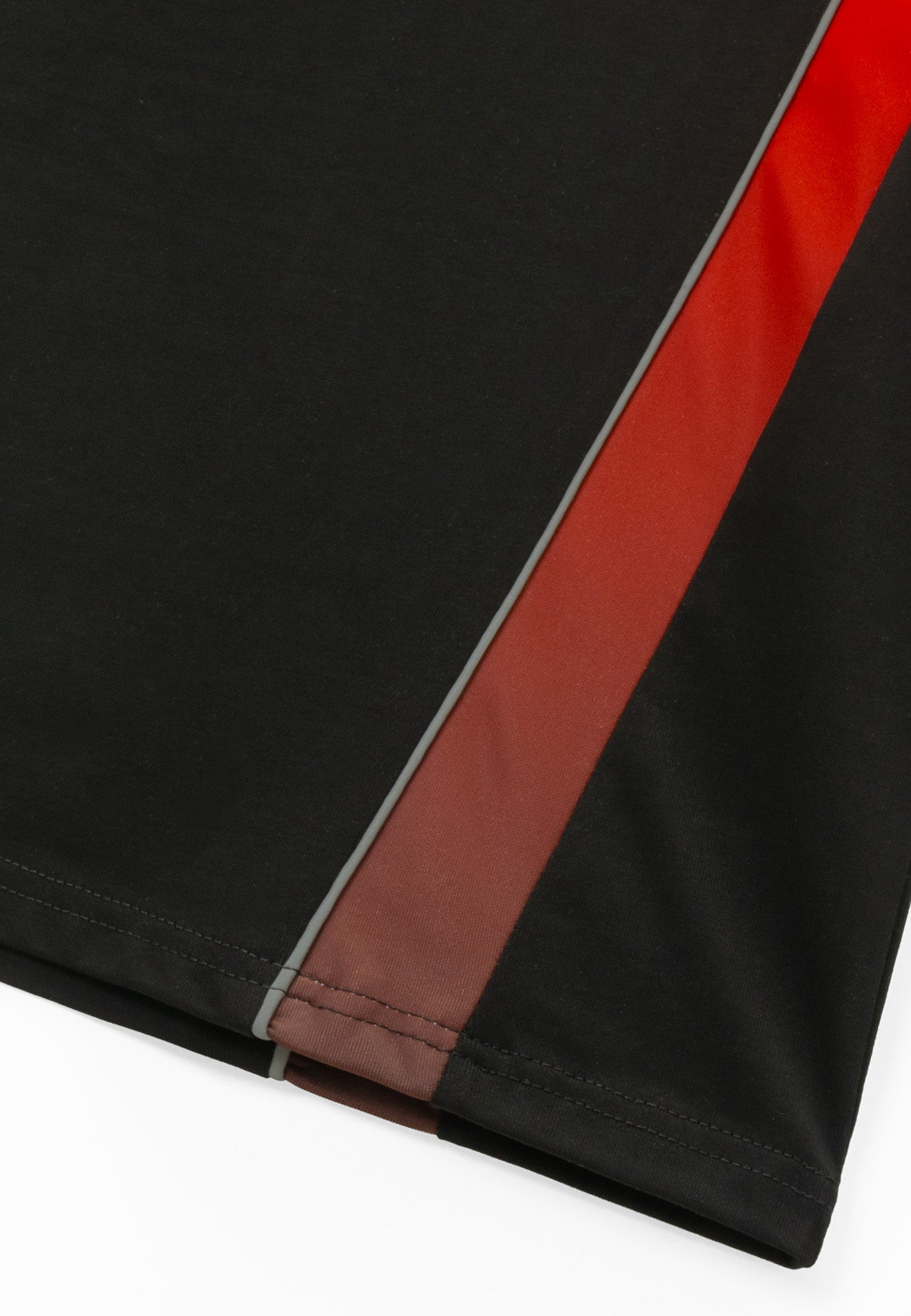 Drum X Kabilan Cut & Sew Reflecting Piping Oversized Tee- Red