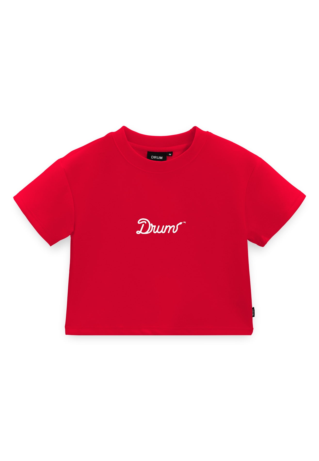 DRUM SELECT Women Reflective Slogan CNY Top- Red