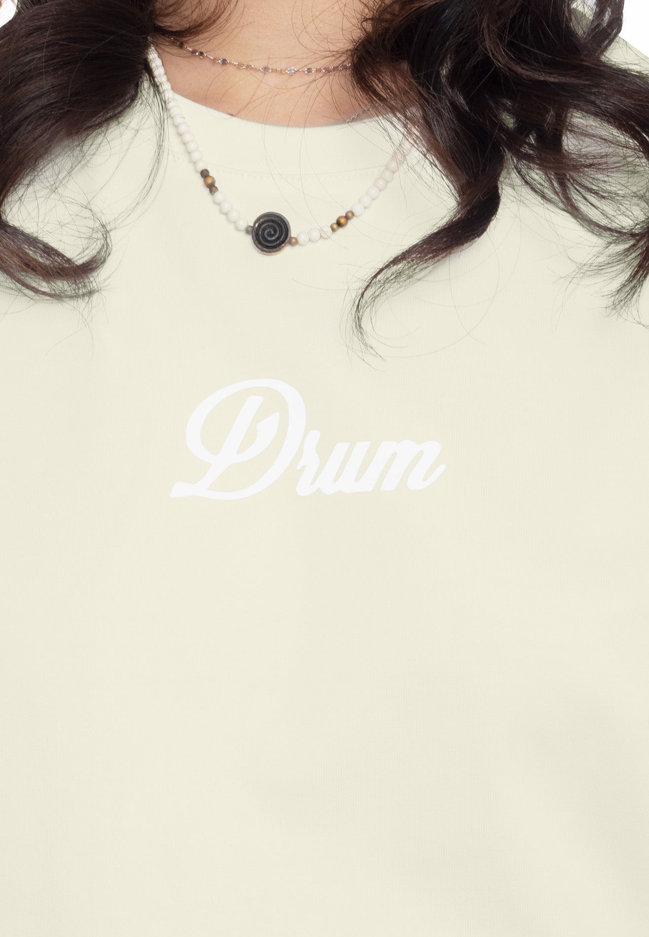 SELECT Women Reflective Print Top- White