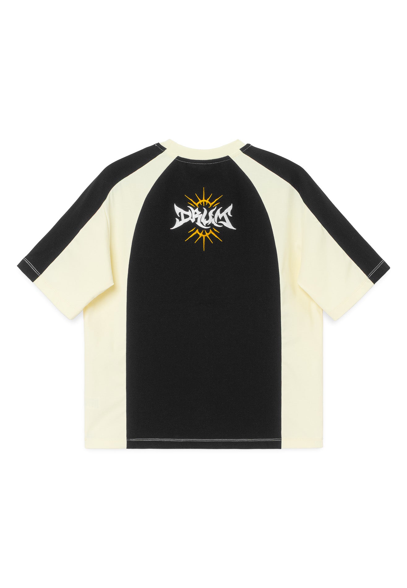 DRUM S. Women Logo Embroidery Top- Black