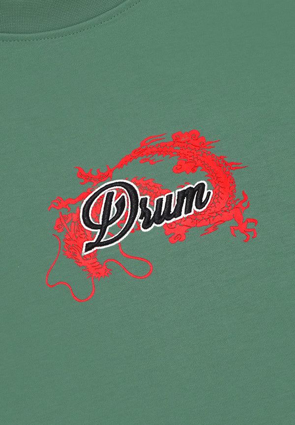 DRUM SELECT CNY Exclusive Oversized Tee- Green