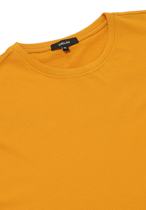 DRUM Comfy Classic Tee- Yellow