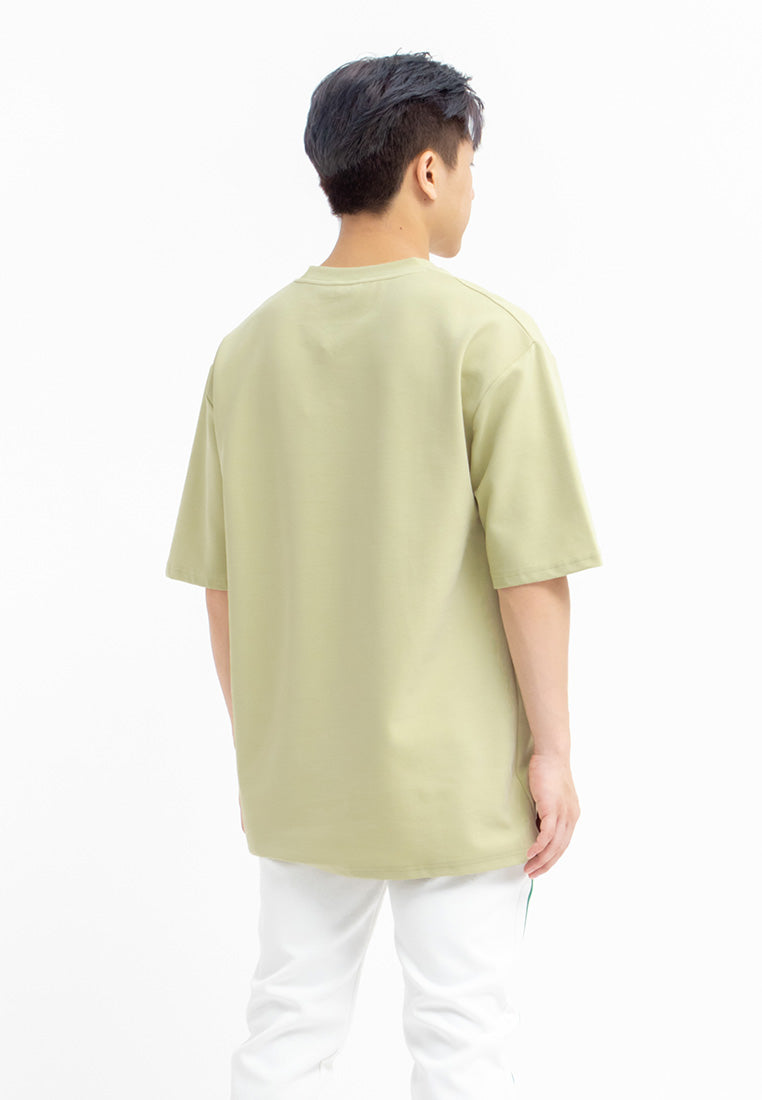 DRUM Select Oversized Short Sleeve Tee- Light Green