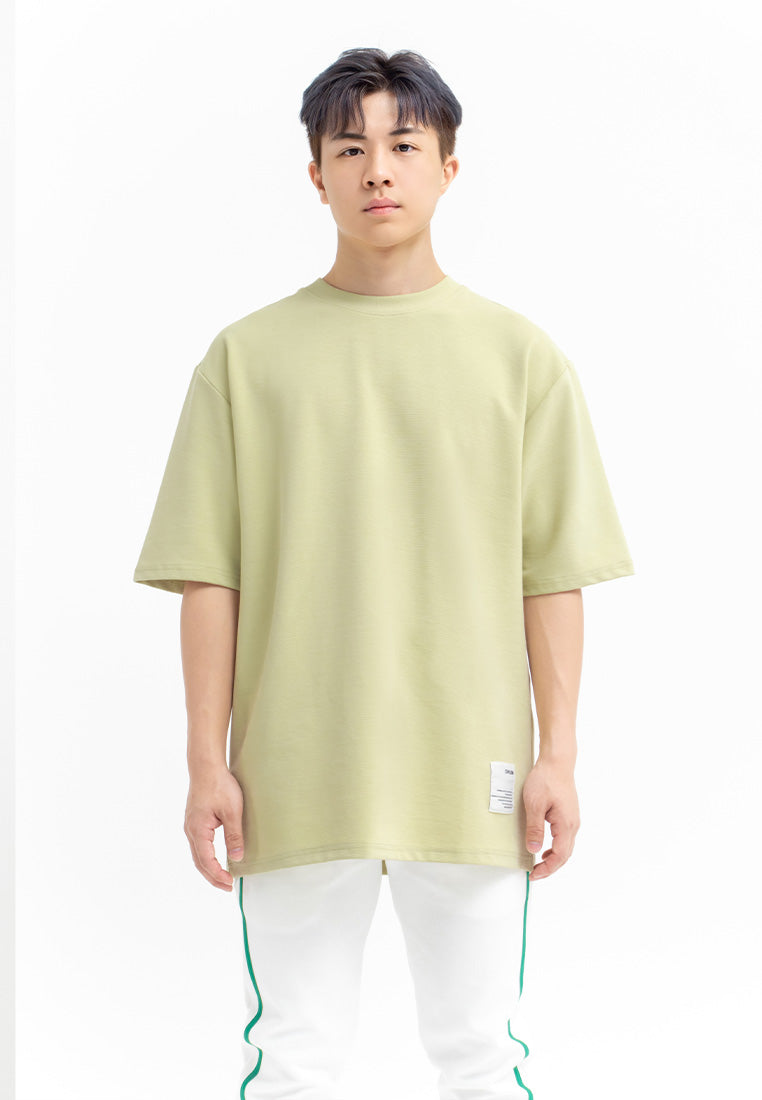 DRUM Select Oversized Short Sleeve Tee- Light Green