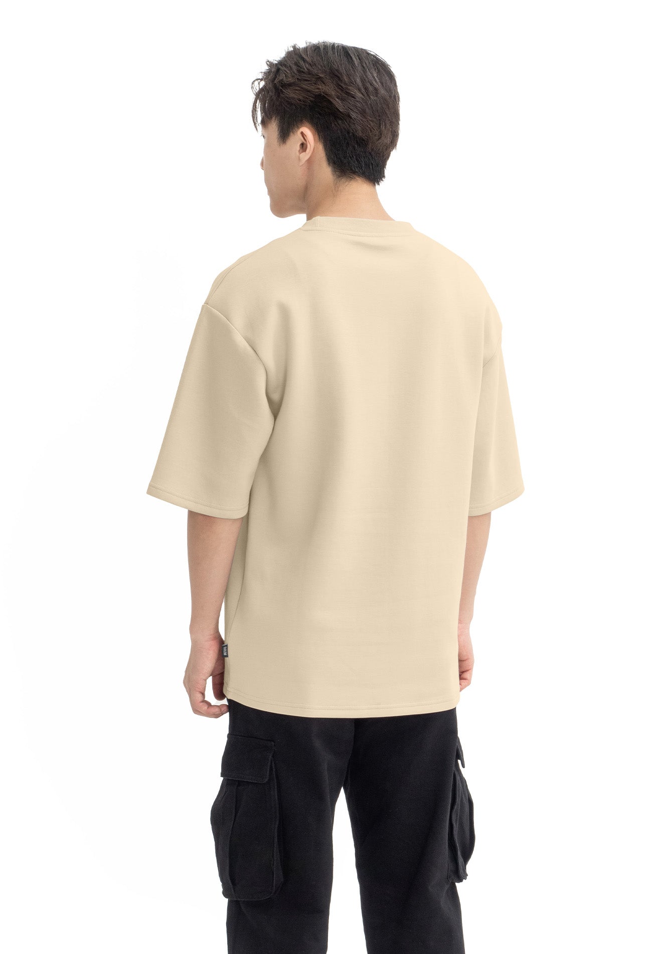 DRUM Select Oversized Comfy Short Sleeve Tee- Khaki