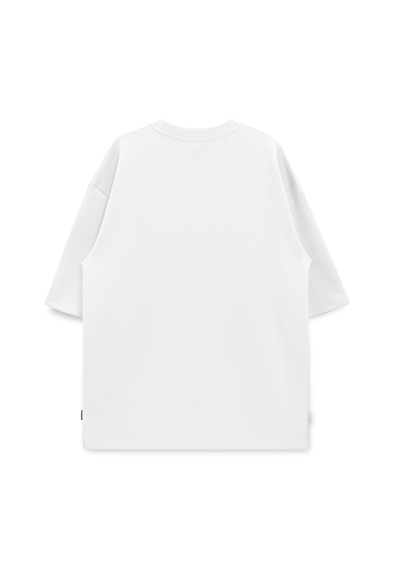 DRUM Select Oversized Comfy Short Sleeve Tee- White