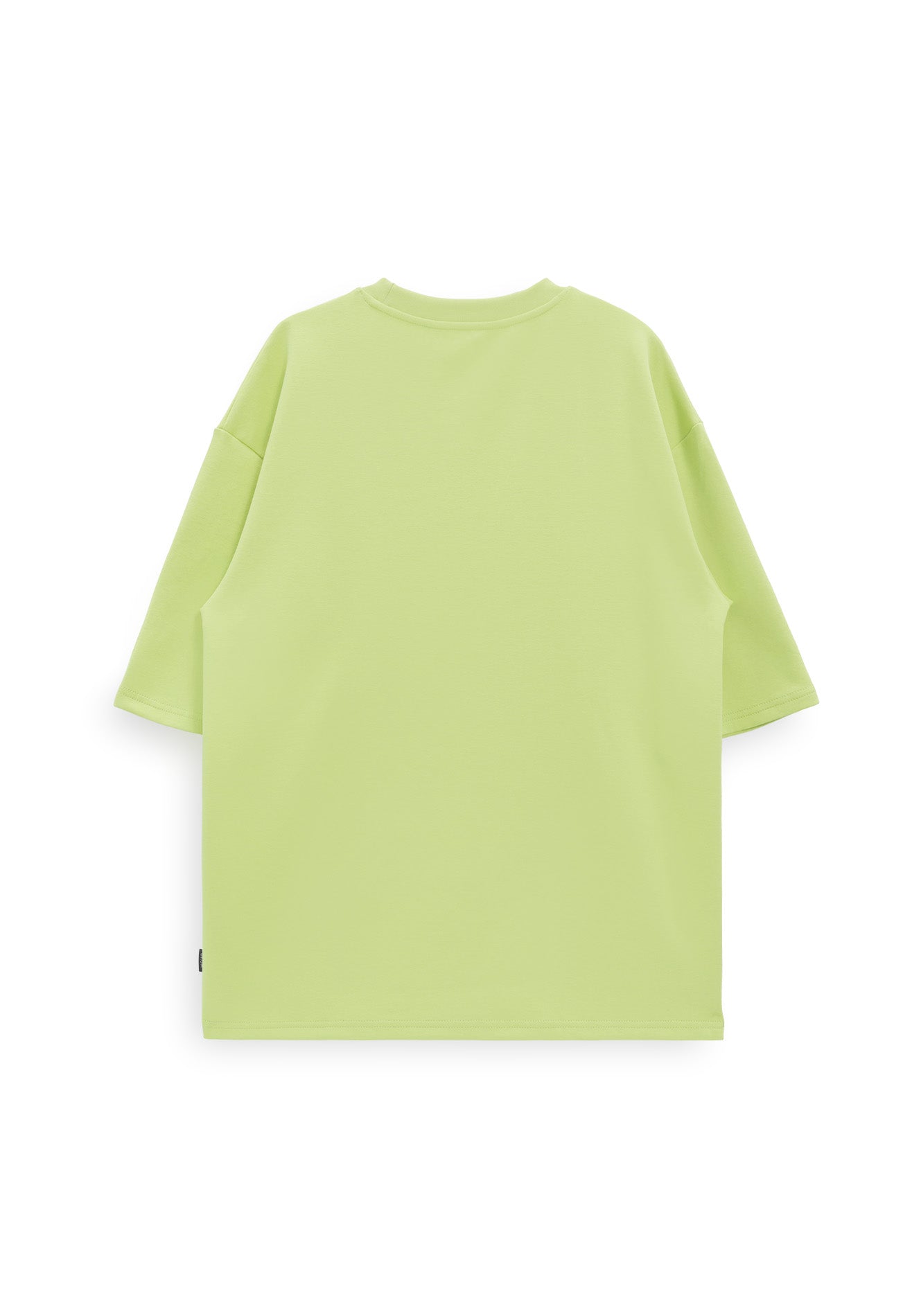Select Oversized Casual Short Sleeve Tee- Light Green