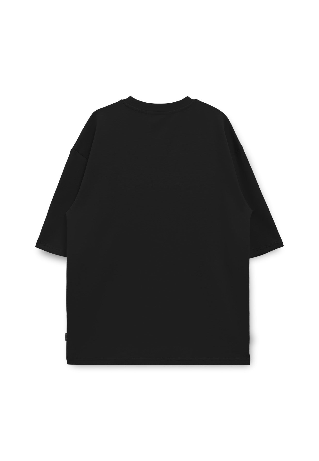Select Colour Classic Oversized Tee- Black