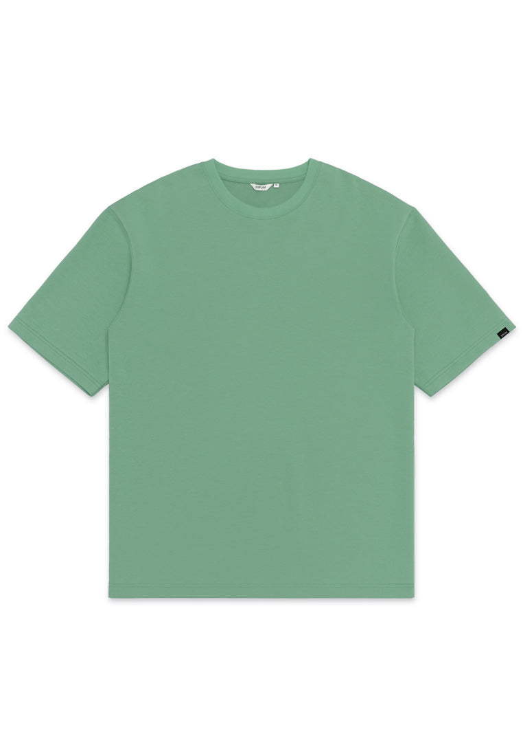 DRUM SELECT Casual Oversized Tee- Green