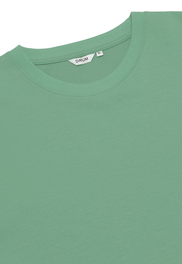 DRUM SELECT Casual Oversized Tee- Green