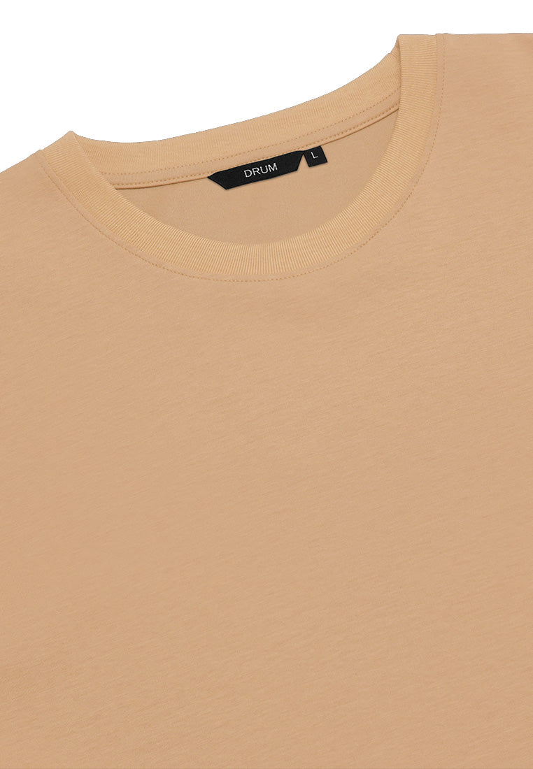 DRUM SELECT Basic Oversized Tee- Khaki